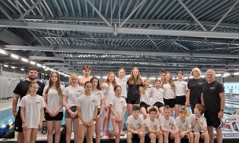 Der Celler Schwimm-Club im Trainingslager in Holbaek/Dänemark