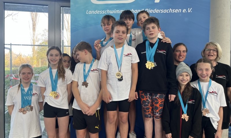 Der Celler Schwimm-Club dominiert bei den Landesjahrgangsmeisterschaften 2023 auf der Kurzbahn