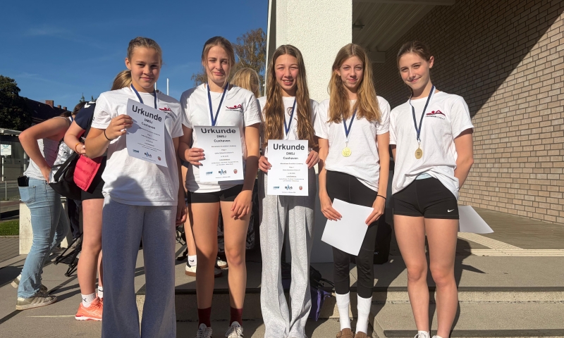 Drei von vier CSC-Mannschaften gewinnen Bezirksmeistertitel beim Deutschen Mannschaftswettbewerb Schwimmen der Jugend (DMSJ)